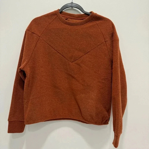 Toad&Co Women's Warm Cinnamon Crew Neck Sweater - Picture 2 of 10